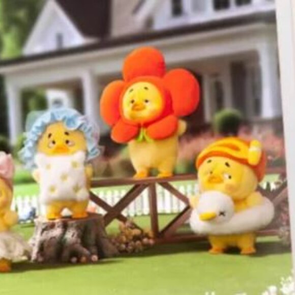 PETTING CAT DUCK - UpsetDuck Act Cute Duck - Picture 4 of 4